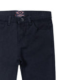 Boys Slim Fit Black Stretch & Denim Jeans